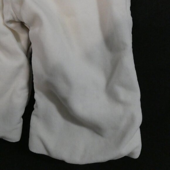Y2K - BABY GAP - Infant | 6-12 months | White Velour Tear Away Pants - Picture 12 of 12